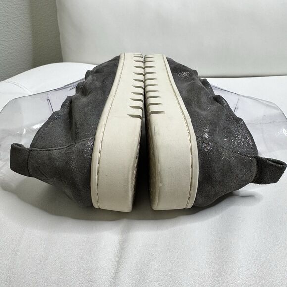 Vionic Slip On Uptown Ballet Flats Sz 7.5 Loafer Shimmer Gray Comfort Orthopedic - Picture 6 of 13